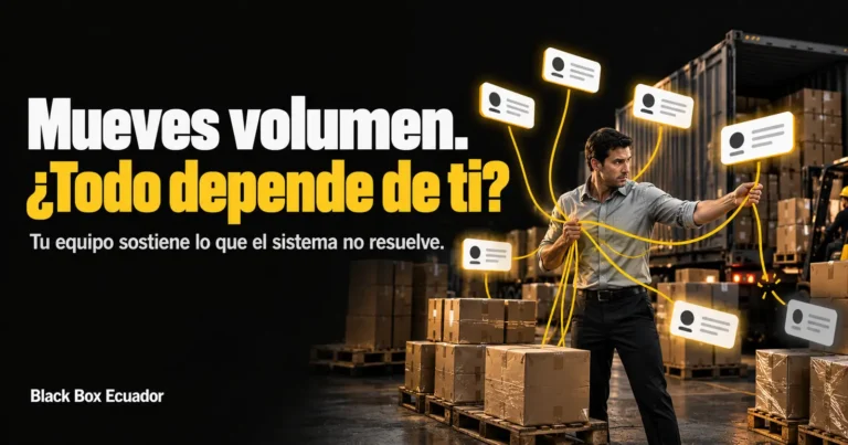 Marketing para importaciones Dependencia manual en el almacen